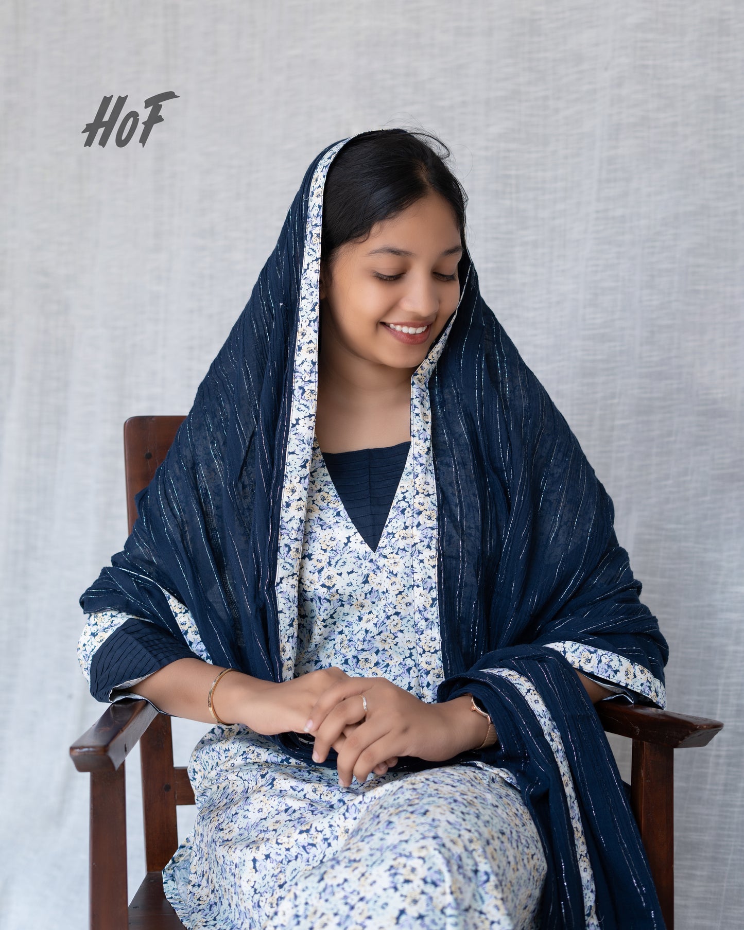 MyHof Printed Suit Set In Cotton