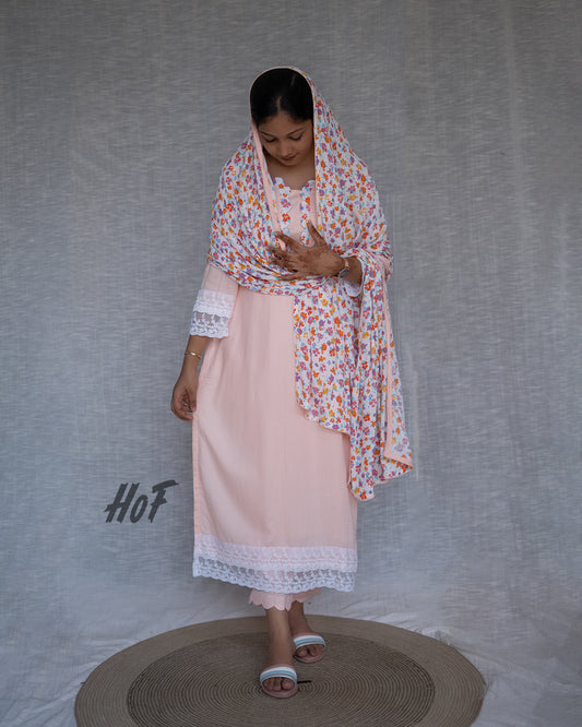 MyHof Pink Suit Set In Cotton