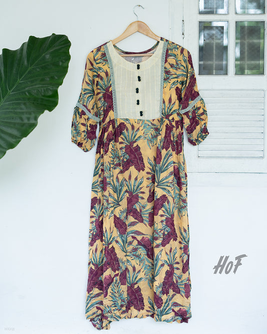 MyHof Floral Printed Casual Kurti